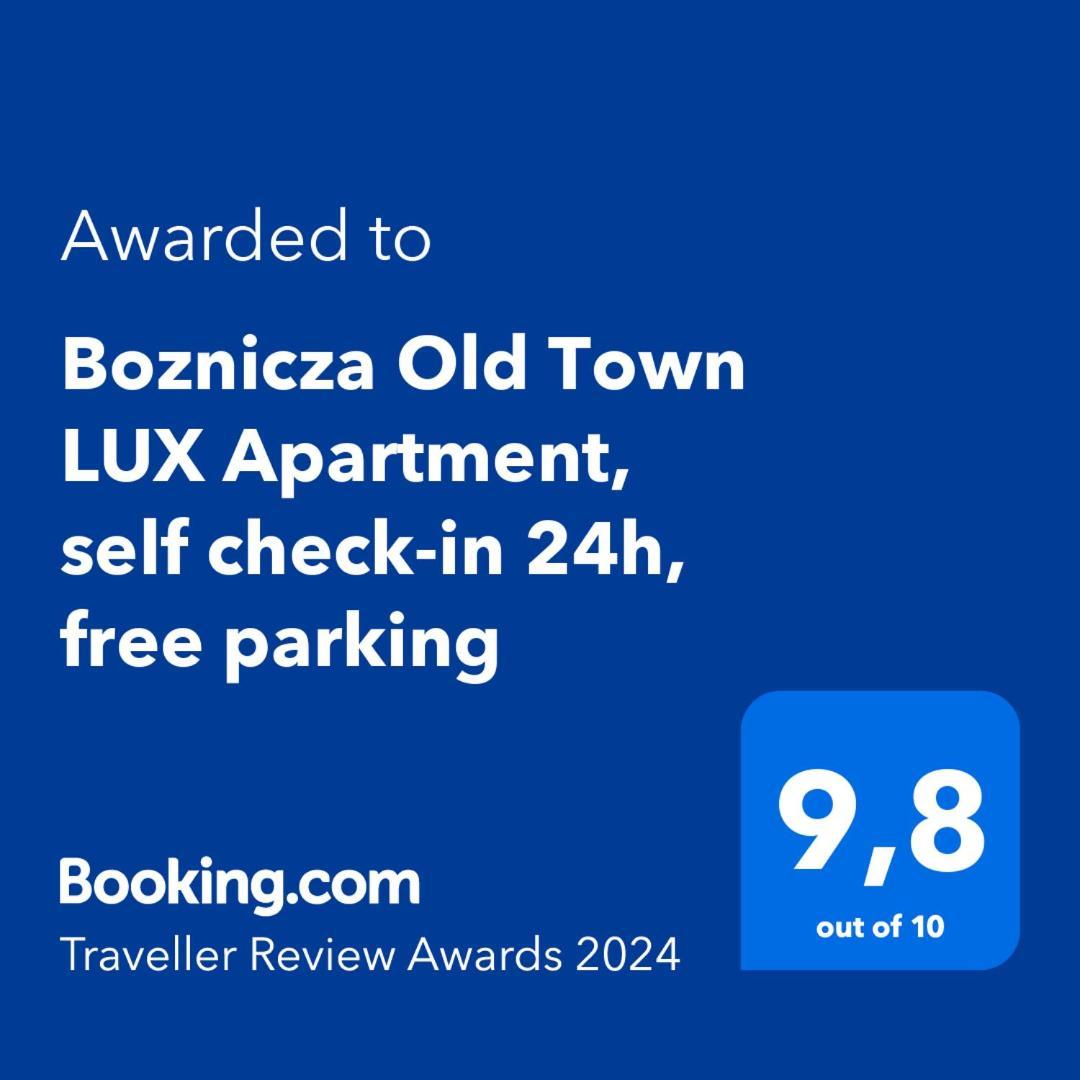 Boznicza Old Town Lux Apartment, Self Check-In 24H, Free Parking Poznań Exteriör bild